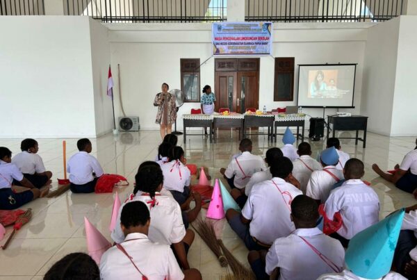 Sosialisasi P4GN Pada Kegiatan MPLS SMA Negeri Keberkatan Olahraga Papua Barat
