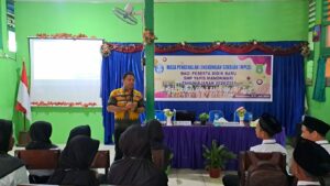 Sosialisasi P4GN Pada Kegiatan MPLS SMP Yapis Manokwari