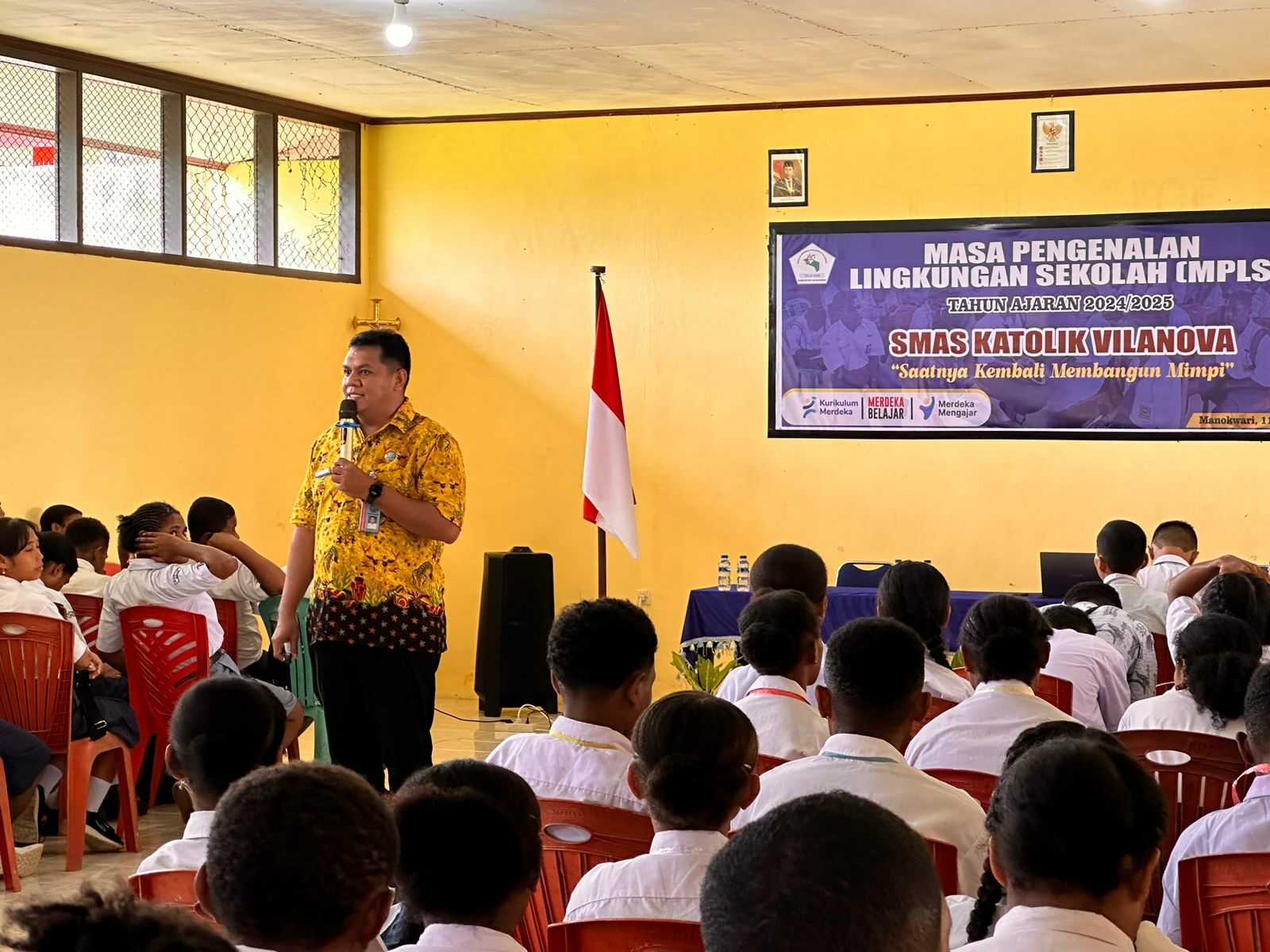 Sosialisasi P4GN Pada Kegiatan MPLS SMAS Villanova Manokwari Sosialisasi P4GN Pada Kegiatan MPLS SMAS Villanova Manokwari