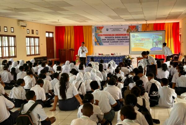 Sosialisasi P4GN Pada Kegiatan MPLS SMK N 1 Manokwari