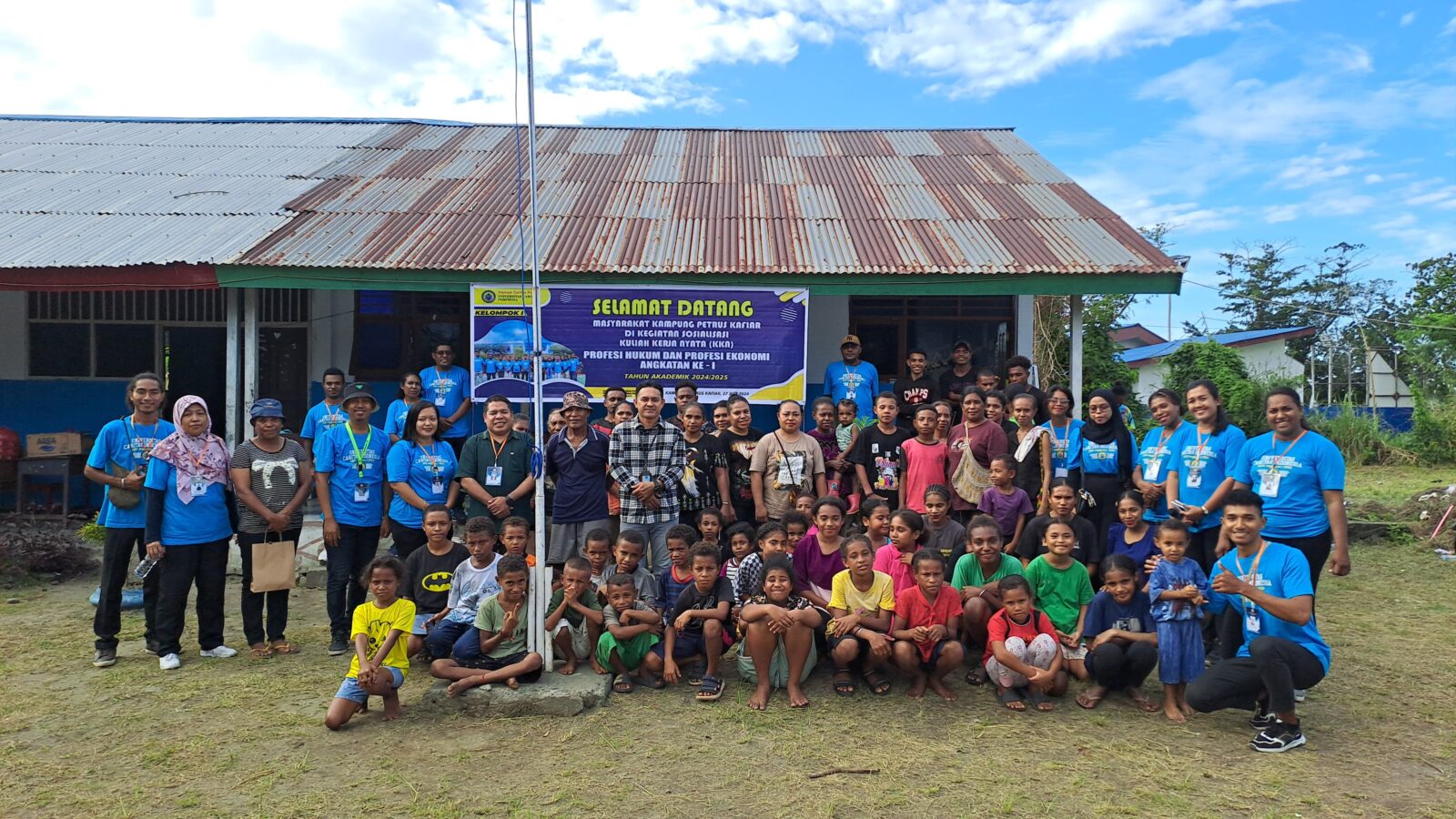 Sosialisasi P4GN bagi Masyarakat Kampung Wisata Petrus Kafiar melalui Program kerja KKN Mahasiswa Universitas Caritas Indonesia