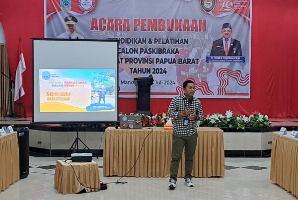Sosialisasi P4GN bagi Calon PASKIBRAKA Tingkat Provinsi Papua Barat