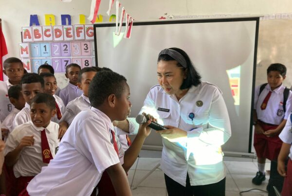 Kegiatan Informasi dan Edukasi P4GN bagi Pelajar SD di Kabupaten Manokwari