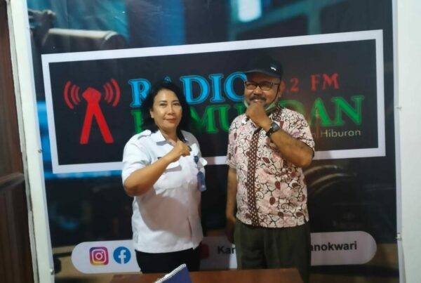 Kegiatan Informasi dan Edukasi P4GN Melalui Placement Radio lokal/daerah Kamundan 82,9 Fm Manokwari Konsep Otomatis