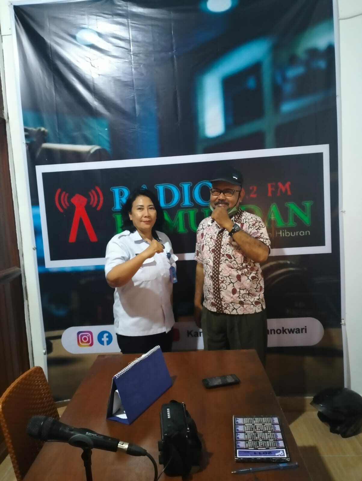 Kegiatan Informasi dan Edukasi P4GN Melalui Placement Radio lokal/daerah Kamundan 82,9 Fm Manokwari Konsep Otomatis