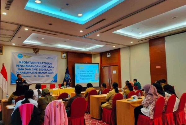 Pelatihan Pengembangan Softskill SMA/SMK Sederajat di Kabupaten Manokwari