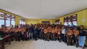 BNNP Papua Barat Laksanakan Sosialisasi P4GN di SMPN 15 Manokwari