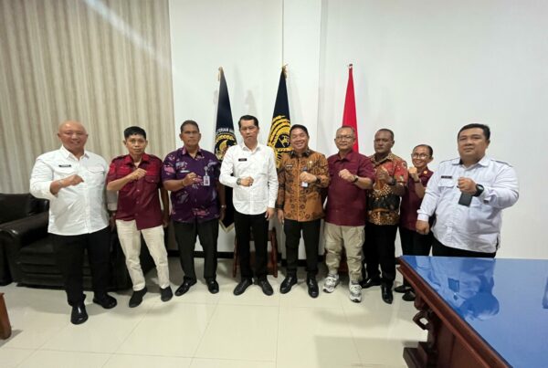 KOORDINASI KELEMBAGAAN BNNP PAPUA BARAT DAN KANWIL DITJEN PEMASYARAKATAN PAPUA BARAT