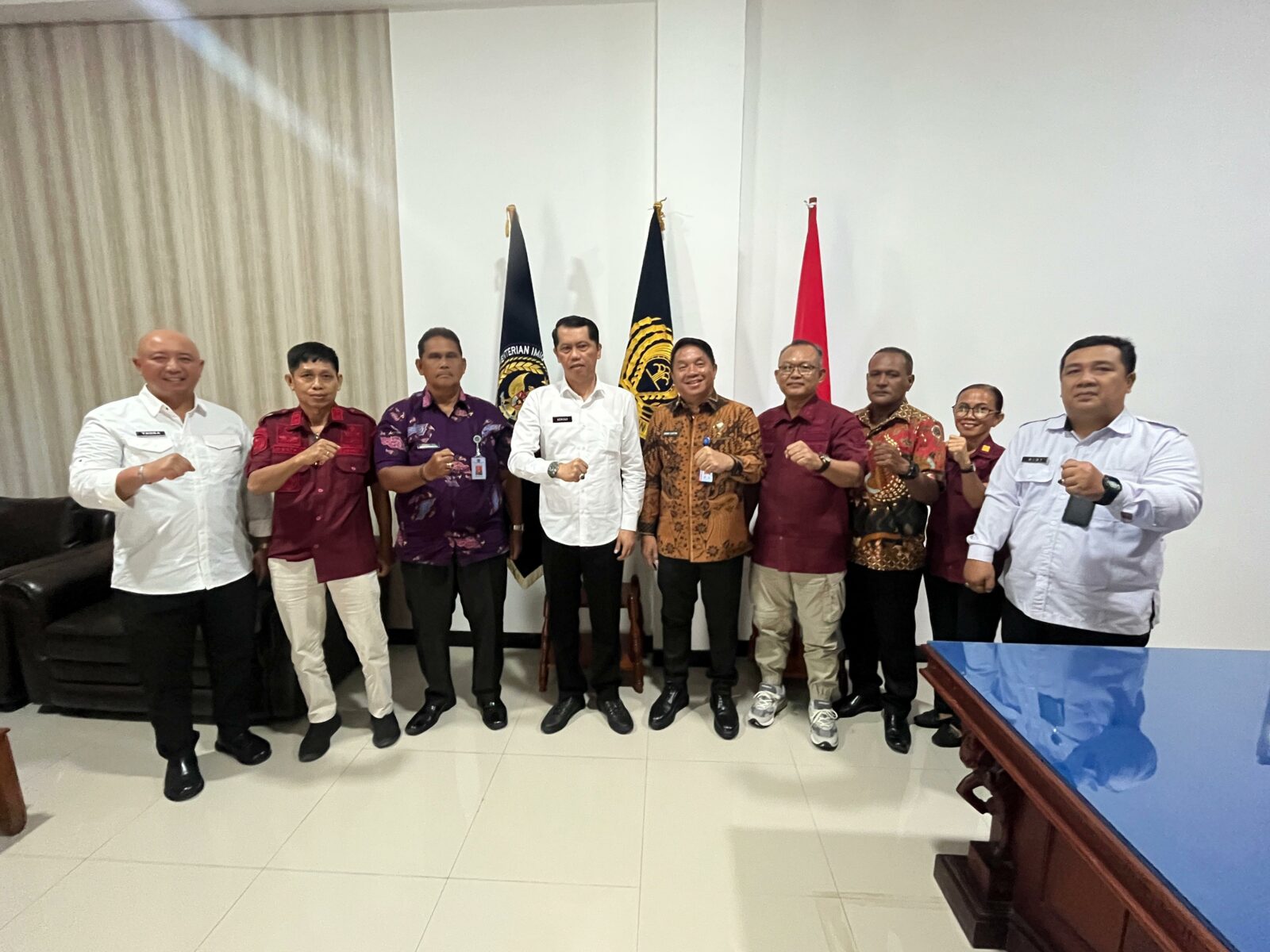 KOORDINASI KELEMBAGAAN BNNP PAPUA BARAT DAN KANWIL DITJEN PEMASYARAKATAN PAPUA BARAT KOORDINASI KELEMBAGAAN BNNP PAPUA BARAT DAN KANWIL DITJEN PEMASYARAKATAN PAPUA BARAT