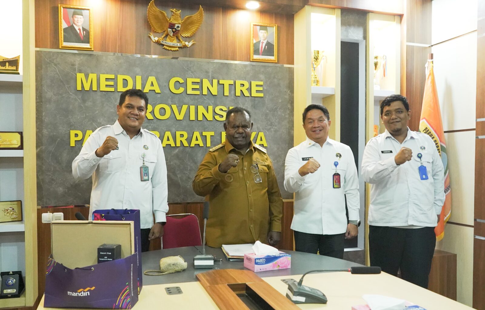 Perkuat Sinergitas Kepala BNNP Papua Barat Laksanakan Koordinasi Kelembagaan Bersama PJ. Sekda Provinsi Papua Barat