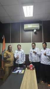 Perkuat Sinergitas Kepala BNNP Papua Barat Laksanakan Koordinasi Kelembagaan Bersama PJ. Sekda Provinsi Papua Barat