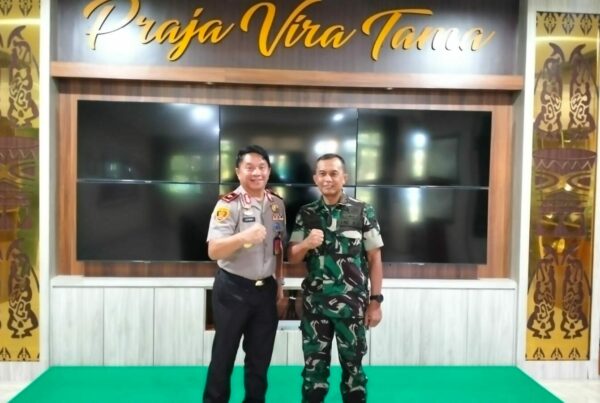 Perkuat Sinergitas, BNNP Papua Barat Laksanakan Koordinasi Kelembagaan di Korem 181/PVT Sorong erkuat Sinergitas, BNNP Papua Barat Laksanakan Koordinasi Kelembagaan di Korem 181/PVT Sorong