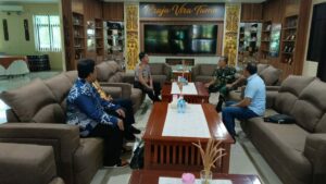Perkuat Sinergitas, BNNP Papua Barat Laksanakan Koordinasi Kelembagaan di Korem 181/PVT Sorong